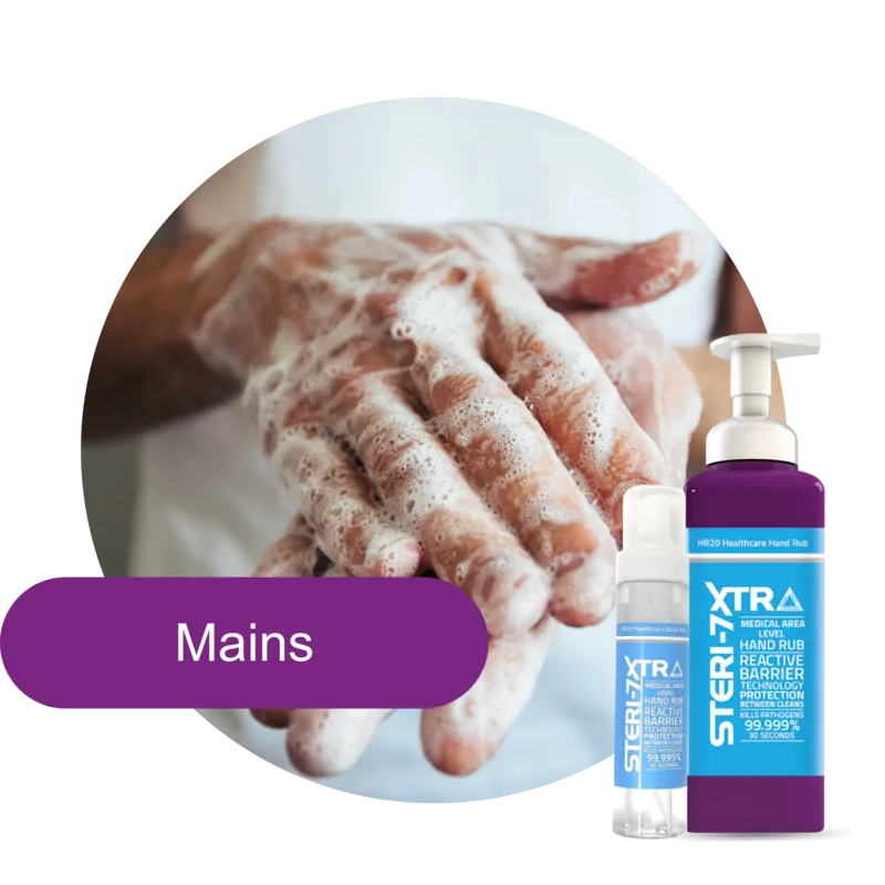 Catégorie produits pour les mains STERI-7